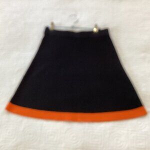 River Skirt Black orange Size S